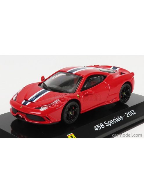 Edicola - Ferrari 458 Speciale 2013 - Con Vetrina - With Showcase Red