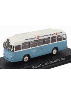   Edicola - HOLLAND COACH 457/90/PC AUTOBUS 1955 - DAMAGE DISPLAY BOX LIGHT BLUE WHITE