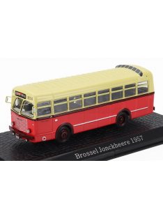   Edicola - BROSSEL JONCKHEERE AUTOBUS 1957 - DAMAGE DISPLAY BOX ORANGE CREAM