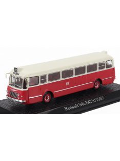   Edicola - RENAULT S45 R4210 AUTOBUS 1953 - DAMAGE DISPLAY BOX RED CREAM