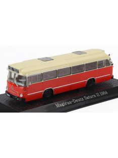   Edicola - MAGIRUS DEUTZ SATURN II AUTOBUS 1957 - DAMAGE DISPLAY BOX RED CREAM