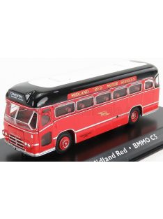   Edicola - MIDLAND BMMO CM5T AUTOBUS MOTORWAY COACH MIDLAND RED 1960 RED BLACK WHITE