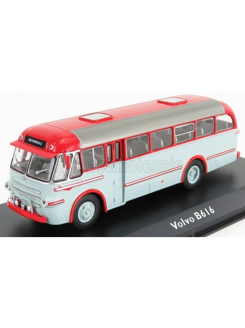 Edicola - VOLVO B616 AUTOBUS 1953 RED LIGHT BLUE