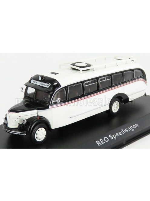 Edicola - REO SPEEDWAY AUTOBUS 1956 WHITE BLACK