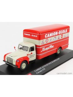   Edicola - Citroen U55 Truck Camion Ecole Rampillon 1962 Red Grey