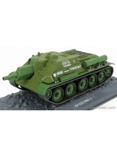   Edicola - Tank Su-122 Cy-122 Carro Armato 1943 - Damage Blister Box Military Green