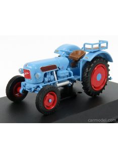   Edicola - Eicher Konigstiger Em 300 Tractor Germany 1960 - Damage Blister Box Light Blue Red