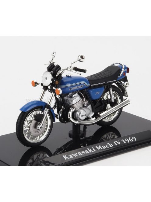 Edicola - KAWASAKI MACH IV 1969 BLUE BLACK