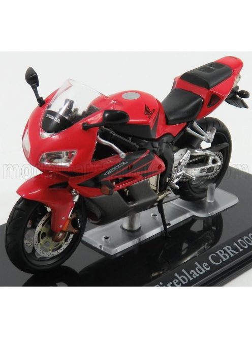 Edicola - HONDA CBR 1000RR FIREBLADE - DAMAGE DISPLAY BOX RED BLACK