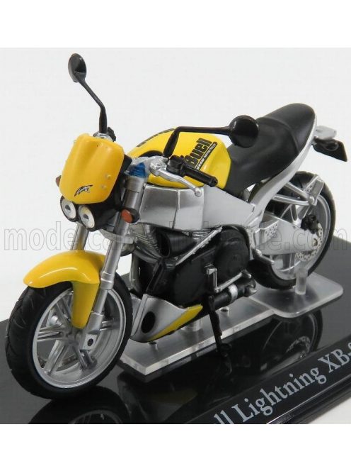 Edicola - BUELL LIGHTWEIGHT XB-9S - DAMAGE DISPLAY BOX YELLOW SILVER