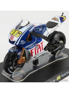   Edicola - Yamaha Yzr M1 N 46 Motogp World Champion Motogp Season 2009 Valentino Rossi Blue White