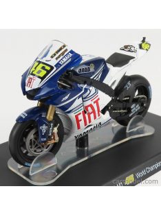   Edicola - Yamaha Yzr M1 N 46 Motogp Season 2007 Valentino Rossi White Blue