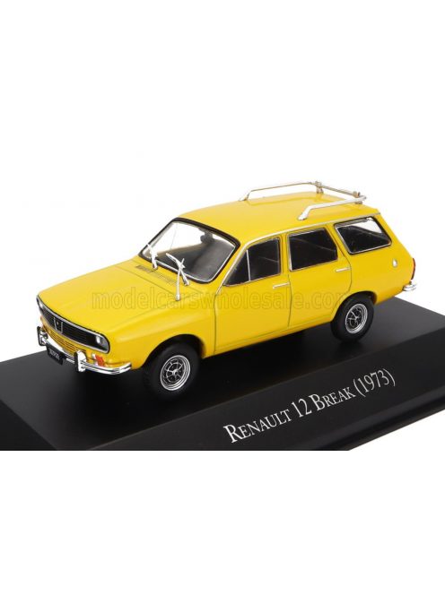 Edicola - RENAULT R12 BREAK SW STATION WAGON 1973 YELLOW