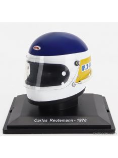   Edicola - Helmet F1  Casco - Ferrari 312T3 N 11 Season 1978 Carlos Reutemann White Blue