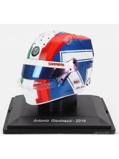   Edicola - Helmet F1  Casco - Alfa Romeo C38 Ferrari Team Alfa Romeo N 99 Season 2019 A.Giovinazzi Red White Blue