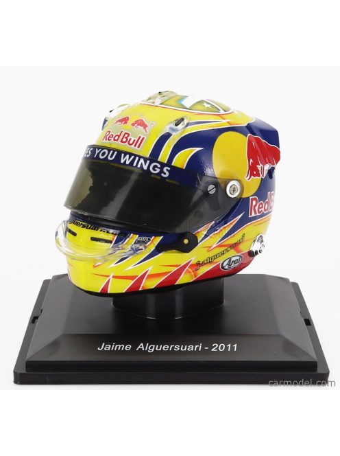 Edicola - Helmet F1 Casco - Toro Rosso	Str6 N 19 Season 2011 Jaime Alguersuari Yellow Black