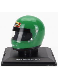   Edicola - Helmet F1 Casco - March 721 N 16 Season 1972 Henri Pescarolo Green