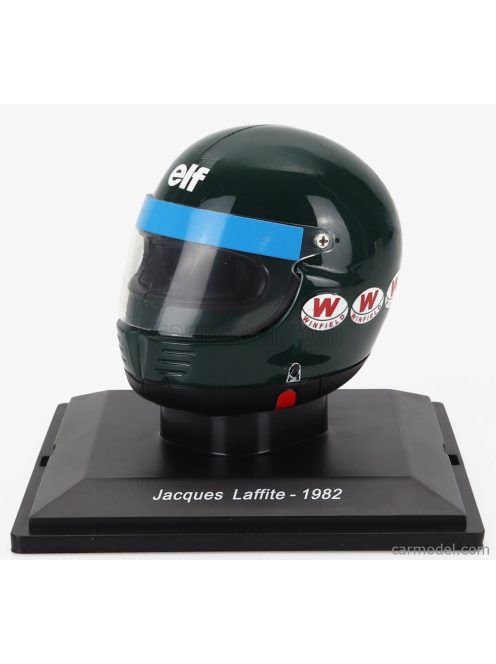 Edicola - Helmet F1 Casco - Ligier Js19 N 26 Season 1982 Jacques Laffite Black