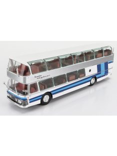   Edicola - NEOPLAN NH22 SKYLINER AUTOBUS 1983 SILVER WHITE BLUE