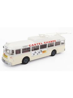   Edicola - CHAUSSON VBC-APURMTT AUTOBUS FILOBUS FRANCE 1963 CREAM WHITE