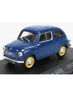   Edicola - Fiat 600 Pepsi-Cola 1957 - Con Vetrina - With Showcase Blue