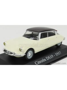   Edicola - Citroen Ds19 1957 - Con Vetrina - With Showcase Ivory Brown