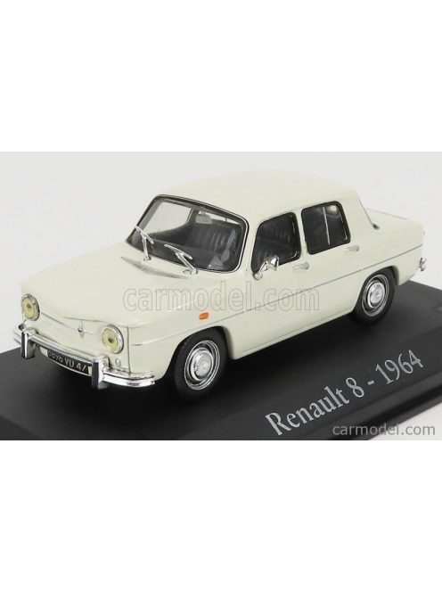 Edicola - Renault R8 1964 - Con Vetrina - With Showcase White