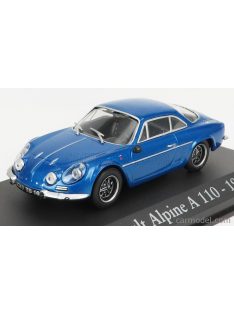   Edicola - Renault Alpine A110 1969 - Black Wheels - Con Vetrina - With Showcase Blue Met