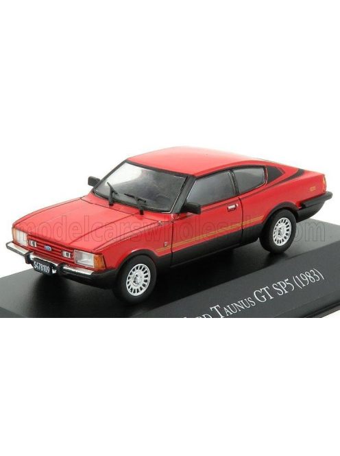 Edicola - FORD ENGLAND TAUNUS GT SP5 1983 RED BLACK