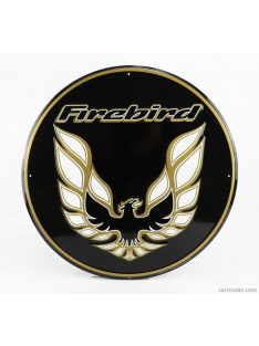   Edicola - Accessories Metal Round Plate - Firebird Gm Black Gold White