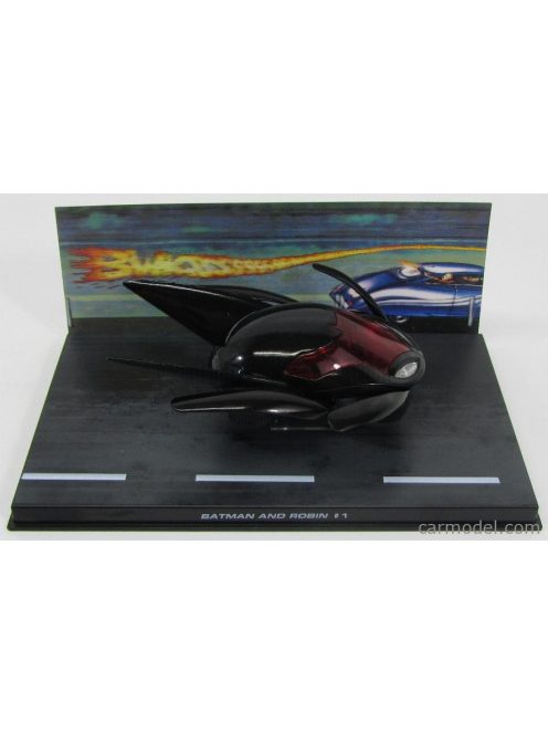 Edicola - Batman Batmobile - Batman And Robin Movie 1 2009 Black Met