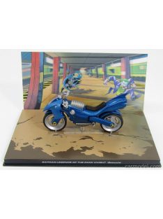   Edicola - Batman Batcycle - Legend Of The Dark Knight Blue Met