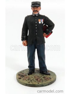   Edicola-Figures - Vigili Del Fuoco Vigile Del Fuoco Fireman Officer France 1930 Black Blue