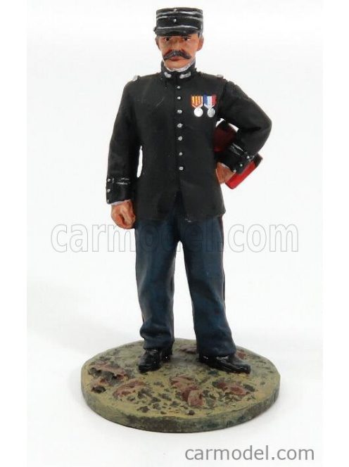 Edicola-Figures - Vigili Del Fuoco Vigile Del Fuoco Fireman Officer France 1930 Black Blue