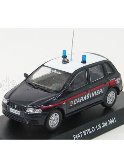 Edicola - FIAT STILO 1.9 JTD CARABINIERI 2001 BLUE WHITE