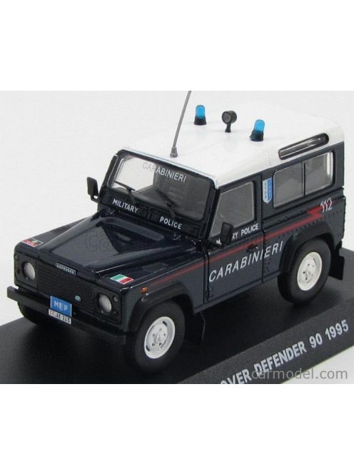 Edicola - Land Rover Land Defender 90 Military Police 1995 Blue White