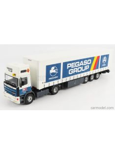   Edicola - Pegaso Troner Plus Truck Telonato Pegaso Group 1988 White Blue