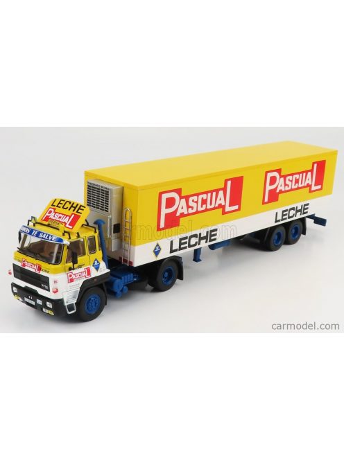 Edicola - Dodge C38T Turbo 300 Truck Semi-Frigo Pascual Leche 1984 Yellow White Blue