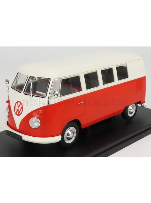 Edicola - VOLKSWAGEN T1 MINIBUS 1965 ORANGE WHITE