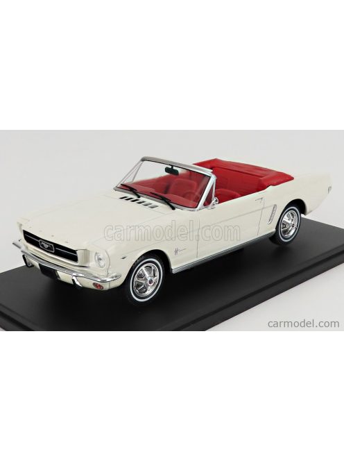 Edicola - Ford Usa Mustang Cabriolet Open 1965 White