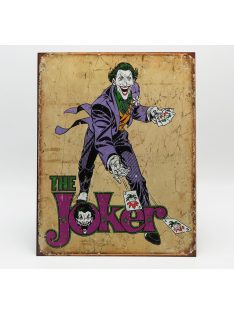   Edicola - Accessories Metal Plate - The Joker Dc Comics Beige Purple