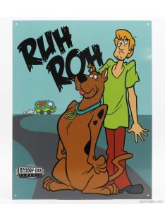   Edicola - Accessories Metal Plate - Scooby Doo Blue Brown Green