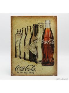   Edicola - Accessories Metal Plate - Coca-Cola It'S The Real Thing Beige Brown