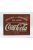 Edicola - Accessories Metal Plate - Coca-Cola Delicious And Refreshing Ice Cold Est 1886 Red