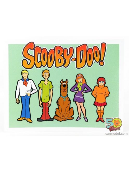 Edicola - Accessories Metal Plate - Scooby Doo 50 Years Vrious