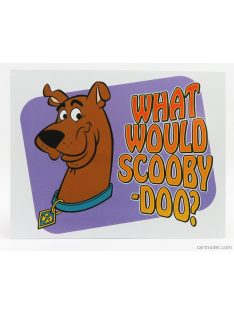 Edicola - Accessories Metal Plate - Scooby Doo Purple Brown