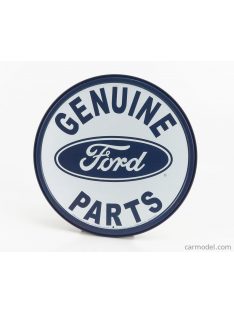   Edicola - Accessories Metal Plate - Ford Genuine Parts White Blue