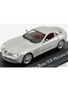   Edicola - Mercedes Benz Slr Mclaren 2003 - Con Vetrina - With Showcase Silver