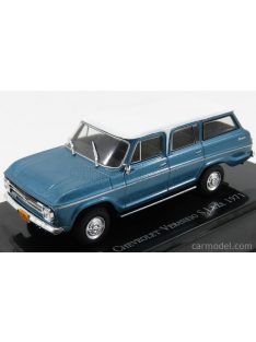 Edicola - Chevrolet Veraneio S Luxe 1971 Blue Met White