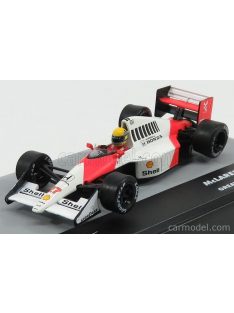   Edicola - Mclaren F1 Mp4/5B N 27 Ayrton Senna British Gp 1990 World Champion White Red